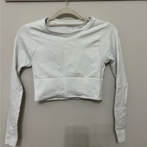 Offline long sleeve crop top